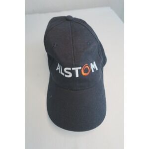Men's Alstom Black Black Metal Buckle Strap Baseball Hat Cap by Falcon